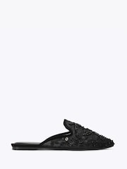 Carvela Black Evelina Lace Mule Pumps - Image 1 of 4