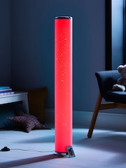 glow White STARBURST CYLINDER FLOOR LAMP - Image 5 of 7