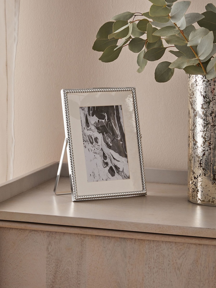 Silver Metal Picture Frame - Image 2 of 5