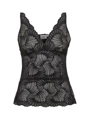 Saint Tropez Black Daisy Top - Image 5 of 6