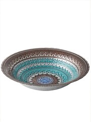 Anton Studio Designs Clear Clear 32cm India Patterned Bowl - Image 3 of 4