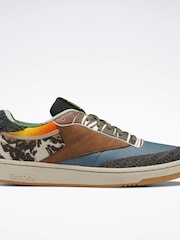 Reebok Grey National Geographic Club C 85 Vegan Trainers - Image 1 of 5