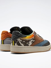 Reebok Grey National Geographic Club C 85 Vegan Trainers - Image 3 of 5