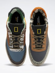 Reebok Grey National Geographic Club C 85 Vegan Trainers - Image 4 of 5