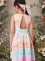 Pink/Blue/Orange Multi Tie Dye Stripe (1.5-16yrs) - Image 2 of 5