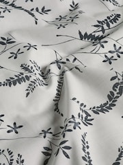 Mono Cotton Rich Reversible Floral Duvet Cover And Pillowcase Set - Image 2 of 4