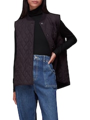 Whistles Black Essential Ribbed Jumper - Image 3 of 4