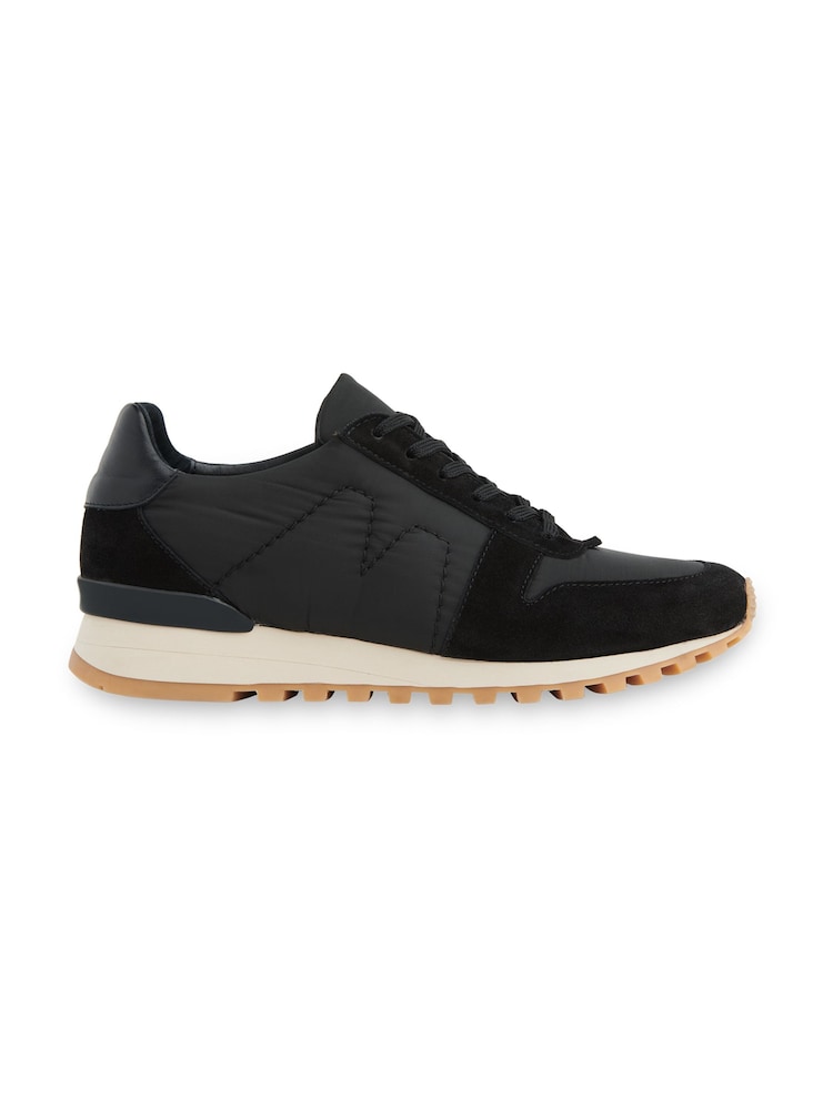 Whistles Black Padded Silas Runner Trainers - Image 1 of 4
