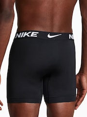Nike DRI-Fit Essential Micro Black Boxer Briefs 3 Pack - Image 4 of 4