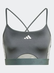 adidas Green Hyperglam Shine Bralette - Image 7 of 8