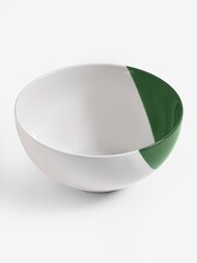 Jasper Conran London Green Abstract Serve Bowl - Image 3 of 6