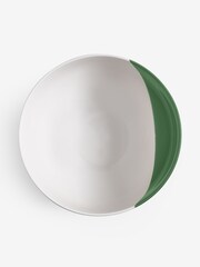Jasper Conran London Green Abstract Serve Bowl - Image 4 of 6