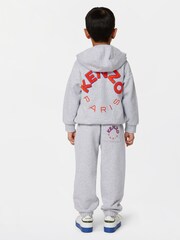 KENZO KIDS Grey K Logo Joggers - Image 2 of 3