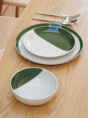 Jasper Conran London Green Abstract 12 Piece Set - Image 1 of 8