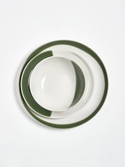 Jasper Conran London Green Abstract 12 Piece Set - Image 6 of 8