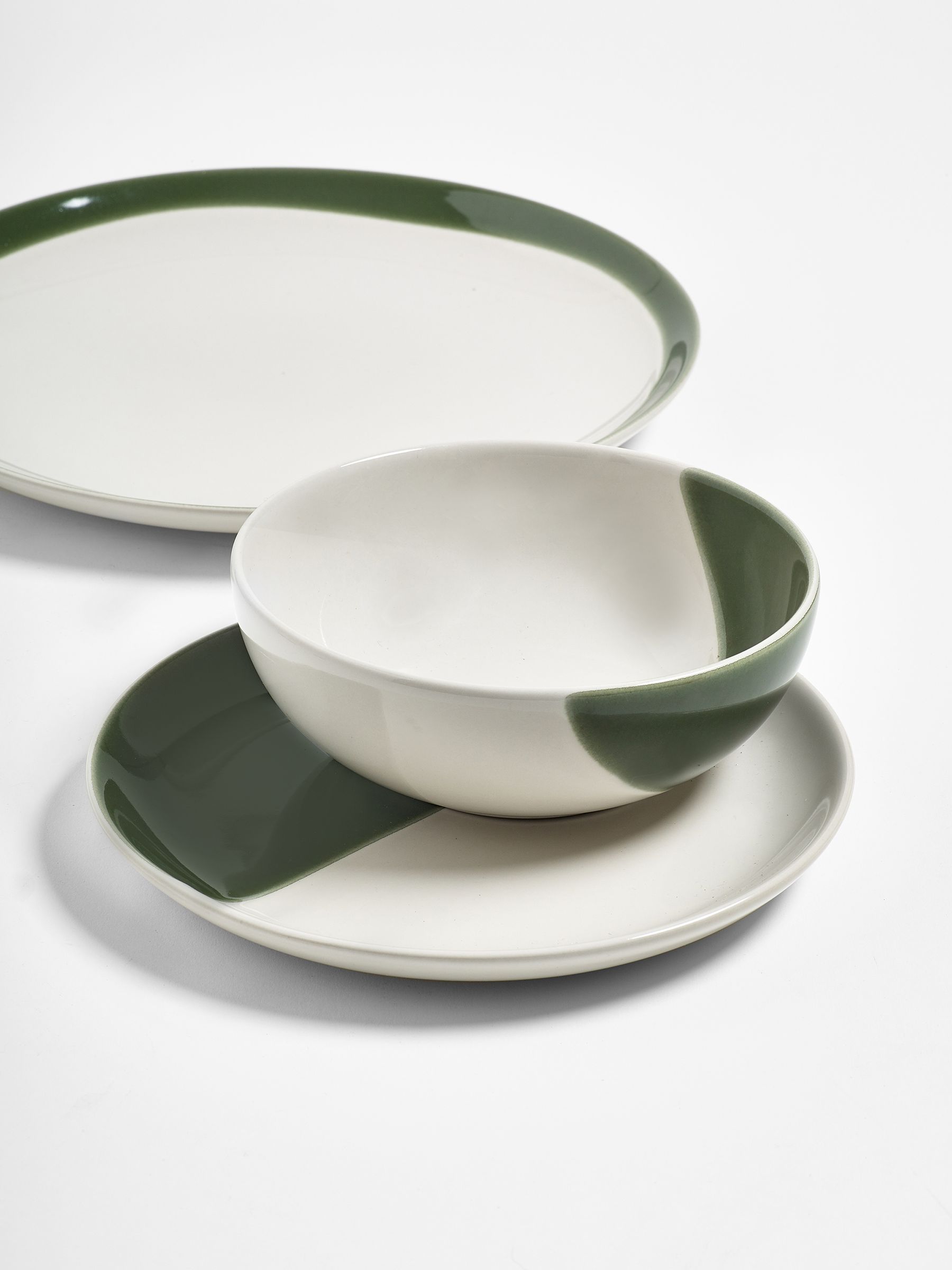 Buy Jasper Conran London Green Abstract 12 Piece Set from the Next