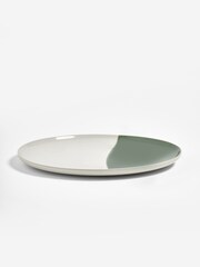 Jasper Conran London Green Abstract Serving Platter - Image 3 of 5