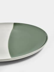Jasper Conran London Green Abstract Serving Platter - Image 4 of 5