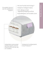 Mamas & Papas A Good Night's Sleep, All Round Luxury Twin Spring Cot Bed Mattress - Image 1 of 3