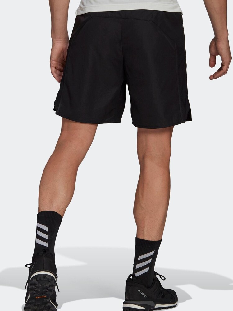 adidas Black Terrex Primeblue Trail Running Shorts - Image 2 of 5