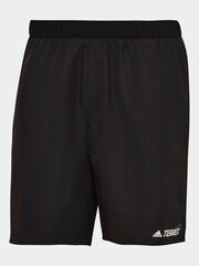 adidas Black Terrex Primeblue Trail Running Shorts - Image 5 of 5