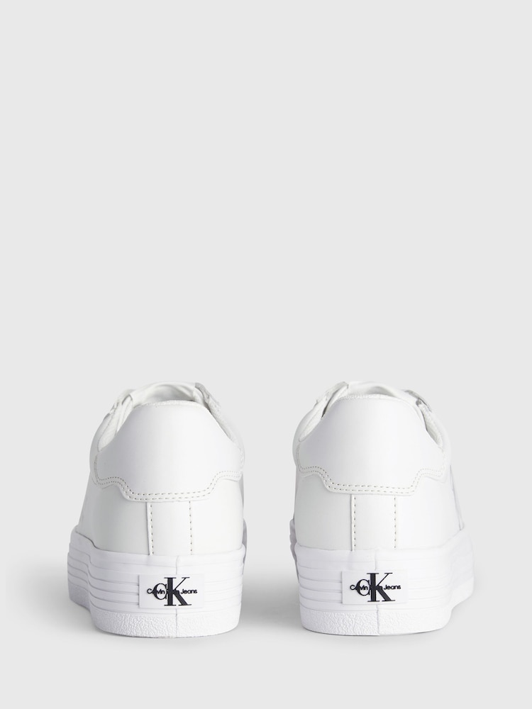 Calvin Klein Graz Faltform Turnschuhe mit Monogramm - Image 4 of 7