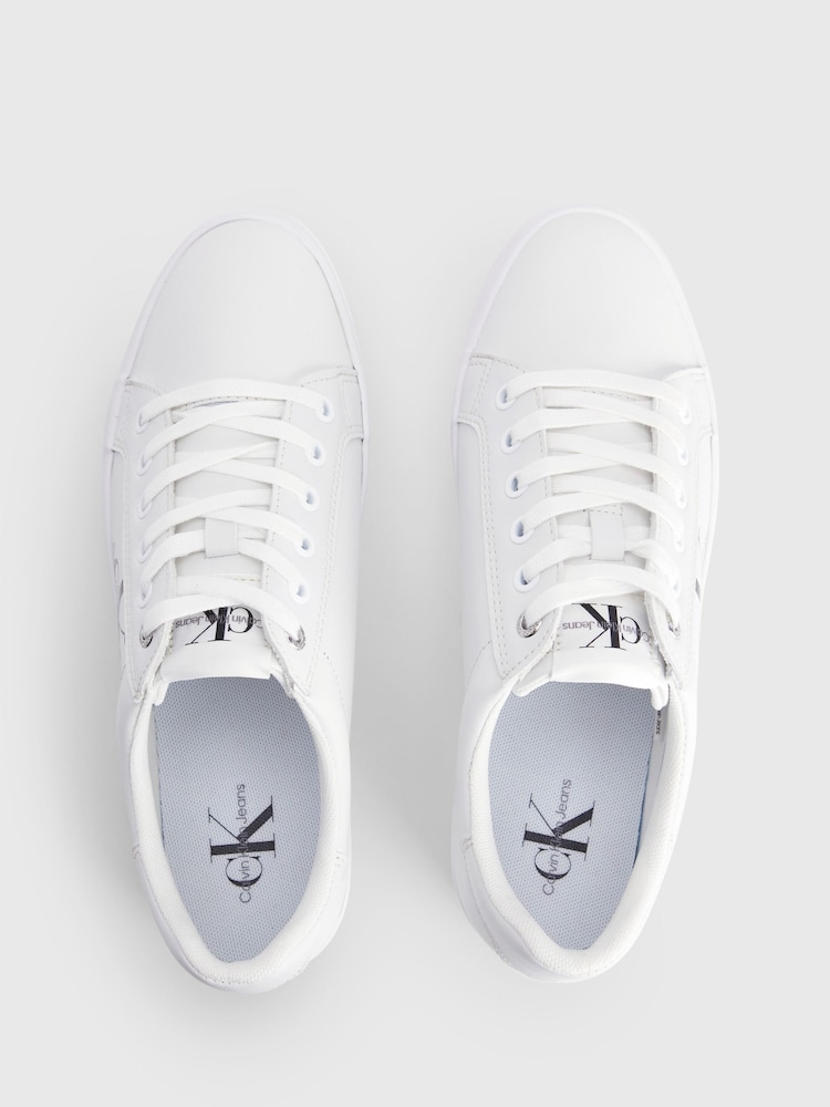 Calvin Klein Graz Faltform Turnschuhe mit Monogramm - Image 5 of 7