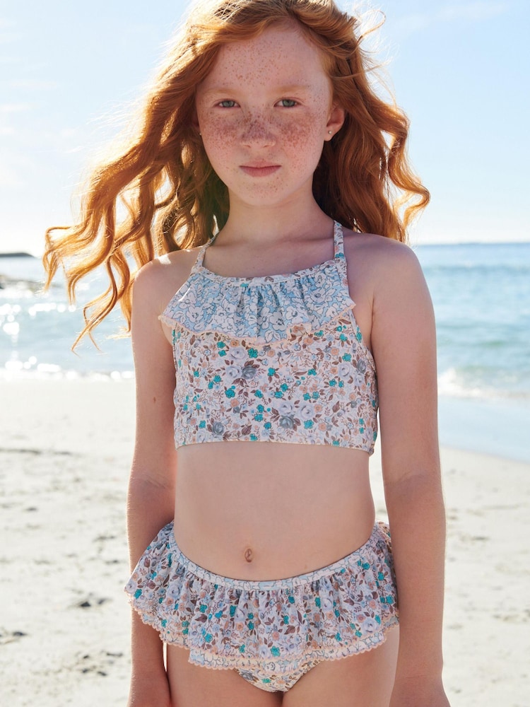 Laura Ashley Blue Bikini Set - Image 1 of 11