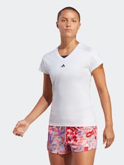 adidas White Essential Minimal T-Shirt - Image 1 of 7