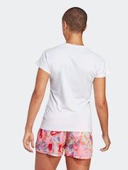 adidas White Essential Minimal T-Shirt - Image 2 of 7