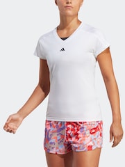 adidas White Essential Minimal T-Shirt - Image 3 of 7