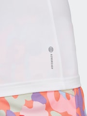 adidas White Essential Minimal T-Shirt - Image 6 of 7