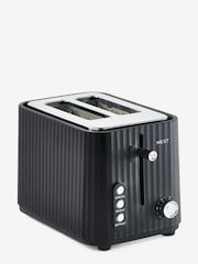 Black Sleek 2 Slice Toaster - Image 2 of 7