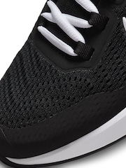 Nike Black/White Air Max 270 GO Youth Trainers - Image 7 of 10