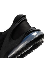 Nike Black/White Air Max 270 GO Youth Trainers - Image 8 of 10