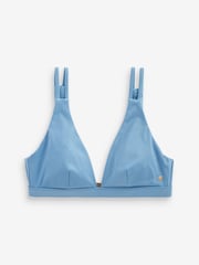 Blue Signature Plunge Triangle Bikini Top - Image 7 of 7