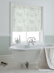 Laura Ashley Duck Egg 100% Cotton Tuileries Made To Measure Roman Blinds - Image 5 of 6