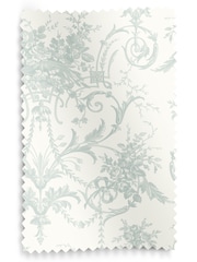 Laura Ashley Duck Egg 100% Cotton Tuileries Made To Measure Roman Blinds - Image 6 of 6