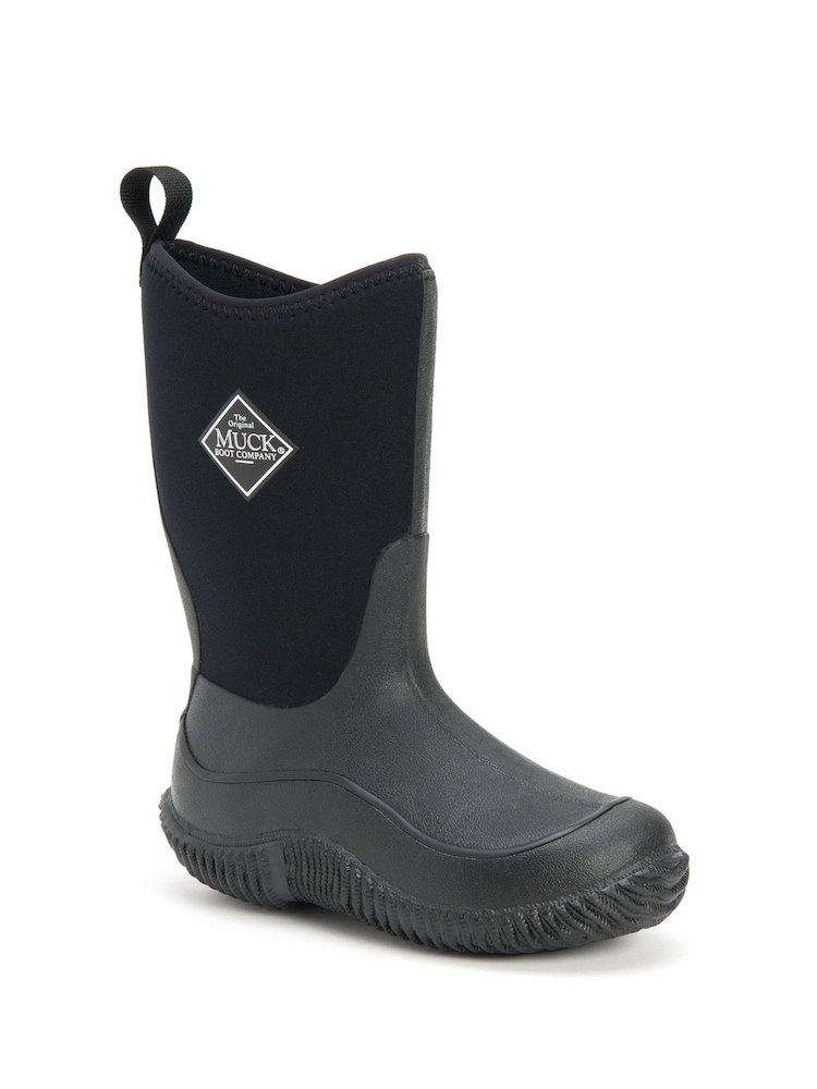 Muck Boots Waterproof Hale Pull-On Black Wellies - Image 2 of 5