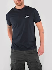 Alpha Industries Basic Small Logo Rep 100% Cotton T-Shirt - Image 1 of 6