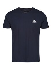 Alpha Industries Basic Small Logo Rep 100% Cotton T-Shirt - Image 3 of 6