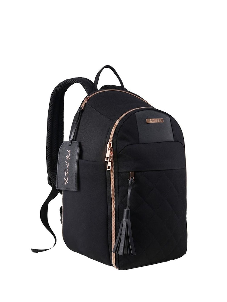 Cabin Max Black Travel Hack 40cm Cabin Backpack - Image 2 of 6