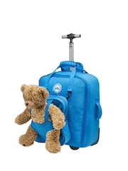 Cabin Max Blue 45cm Under Seat Kids Bear Bag - Image 3 of 7