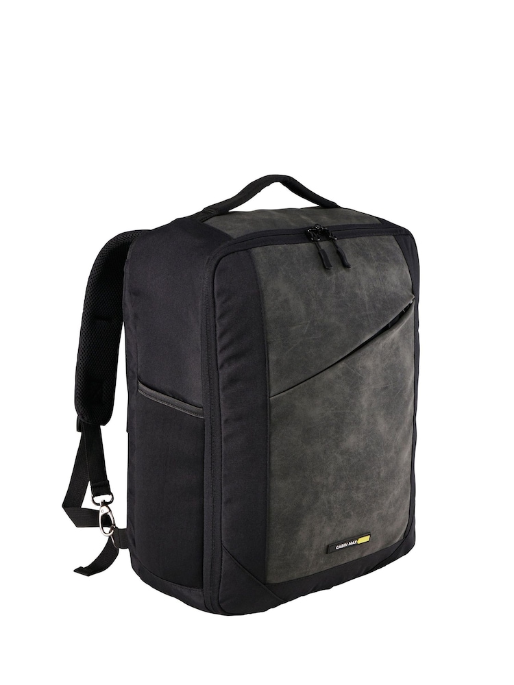 Cabin Max Black Manhattan 45cm Cabin Backpack - Image 1 of 6