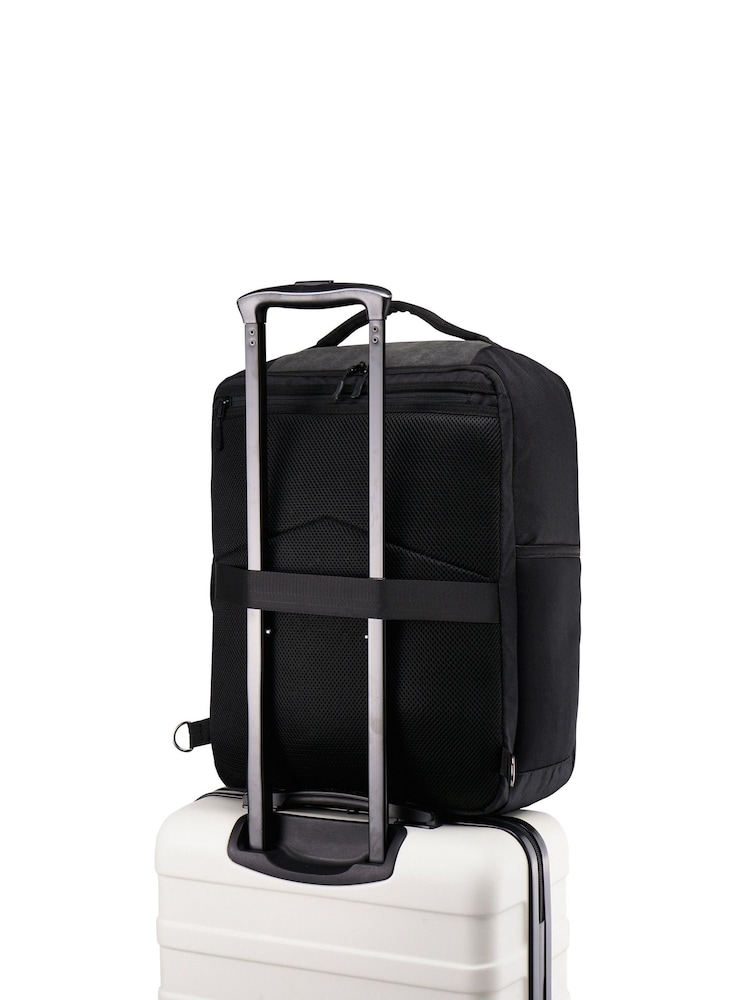 Cabin Max Black Manhattan 45cm Cabin Backpack - Image 3 of 6