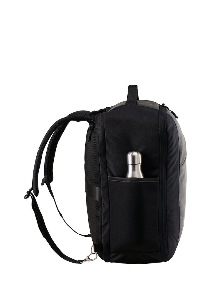 Cabin Max Black Manhattan 45cm Cabin Backpack - Image 4 of 6