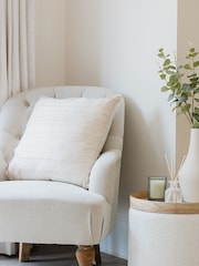 Chapter B Cream Wave Jacquard Cushion - Image 2 of 6