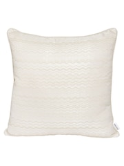 Chapter B Cream Wave Jacquard Cushion - Image 4 of 6