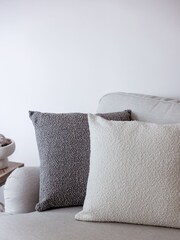 Chapter B Grey Bouclé Cushion - Image 2 of 5