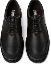 Pix Black Leather Lace Up Women's Shoes - Image 4 of 5